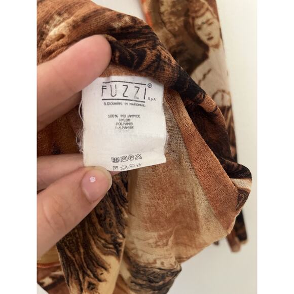 RARE JEAN PAUL GAULTIER MAILLE LONG SLEEVE MESH TOP MED JAPANESE GEISHA ASIAN - Picture 8 of 12